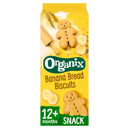 Organix Banana Bread Biscuits 135g — image 1