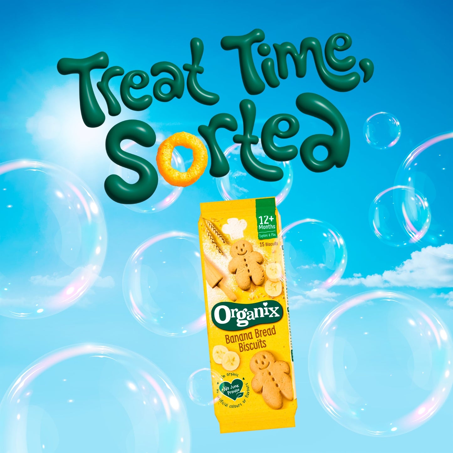 Organix Banana Bread Biscuits 135g — image 4