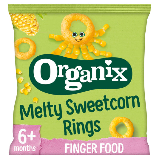 Organix Melty Sweetcorn Rings 20G — image 1
