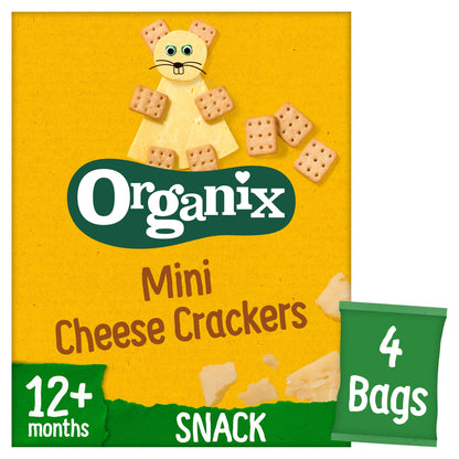 Organix Mini Cheese Cracker 4 X 20G — image 1