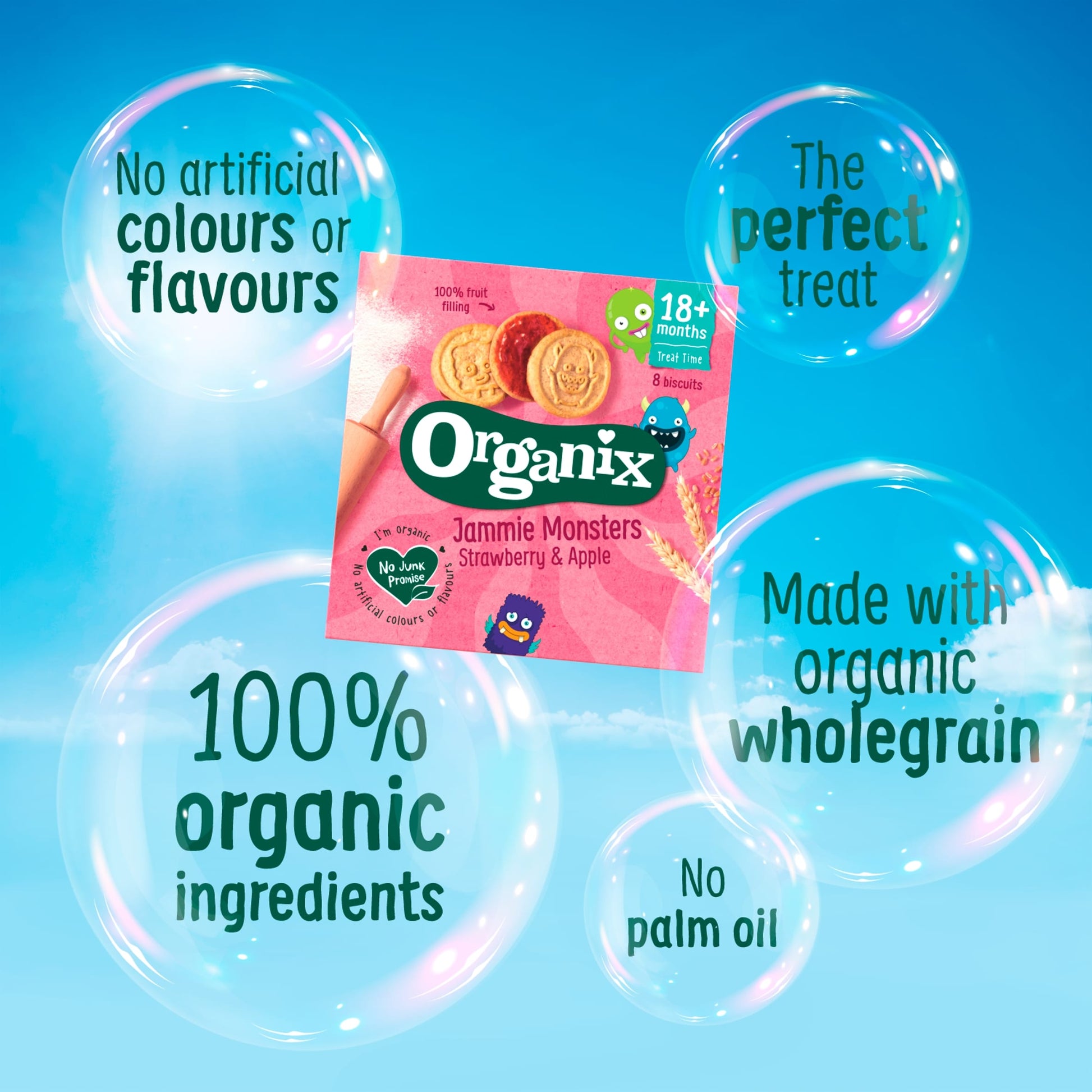 Organix Mini Cheese Cracker 4 X 20G — image 2
