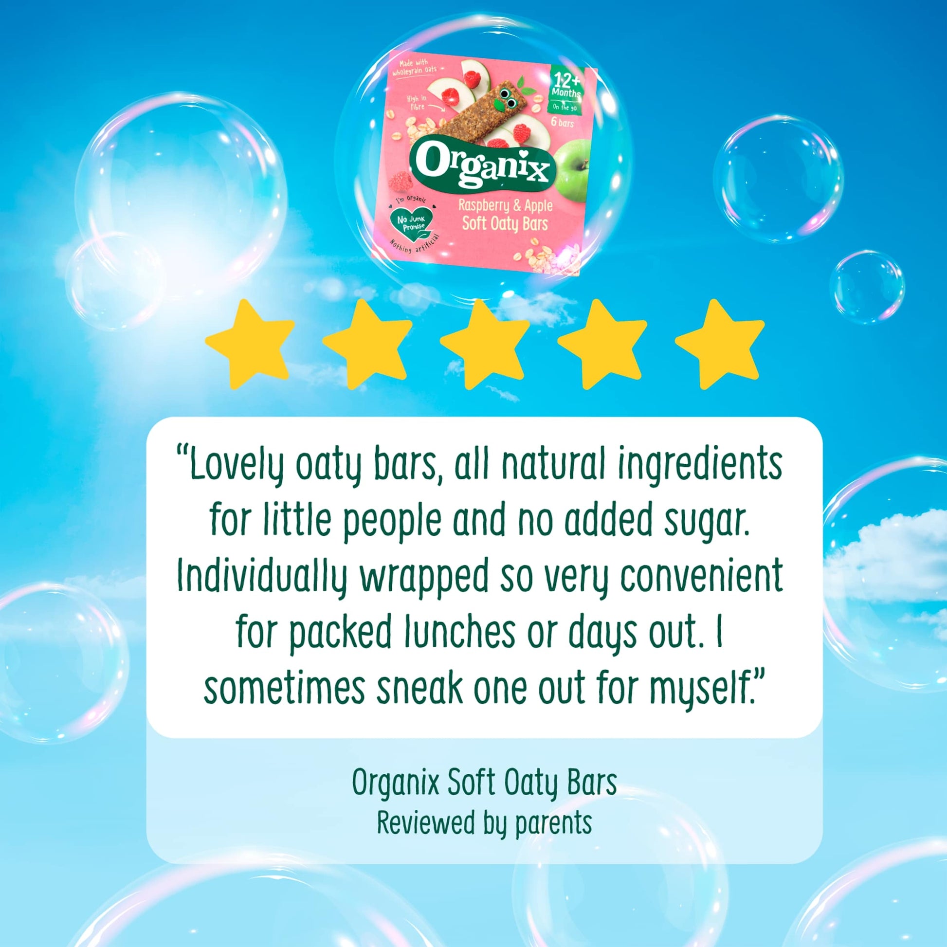 Organix Oat & Banana Mini Flapjack Bites 4 x 20g — image 5