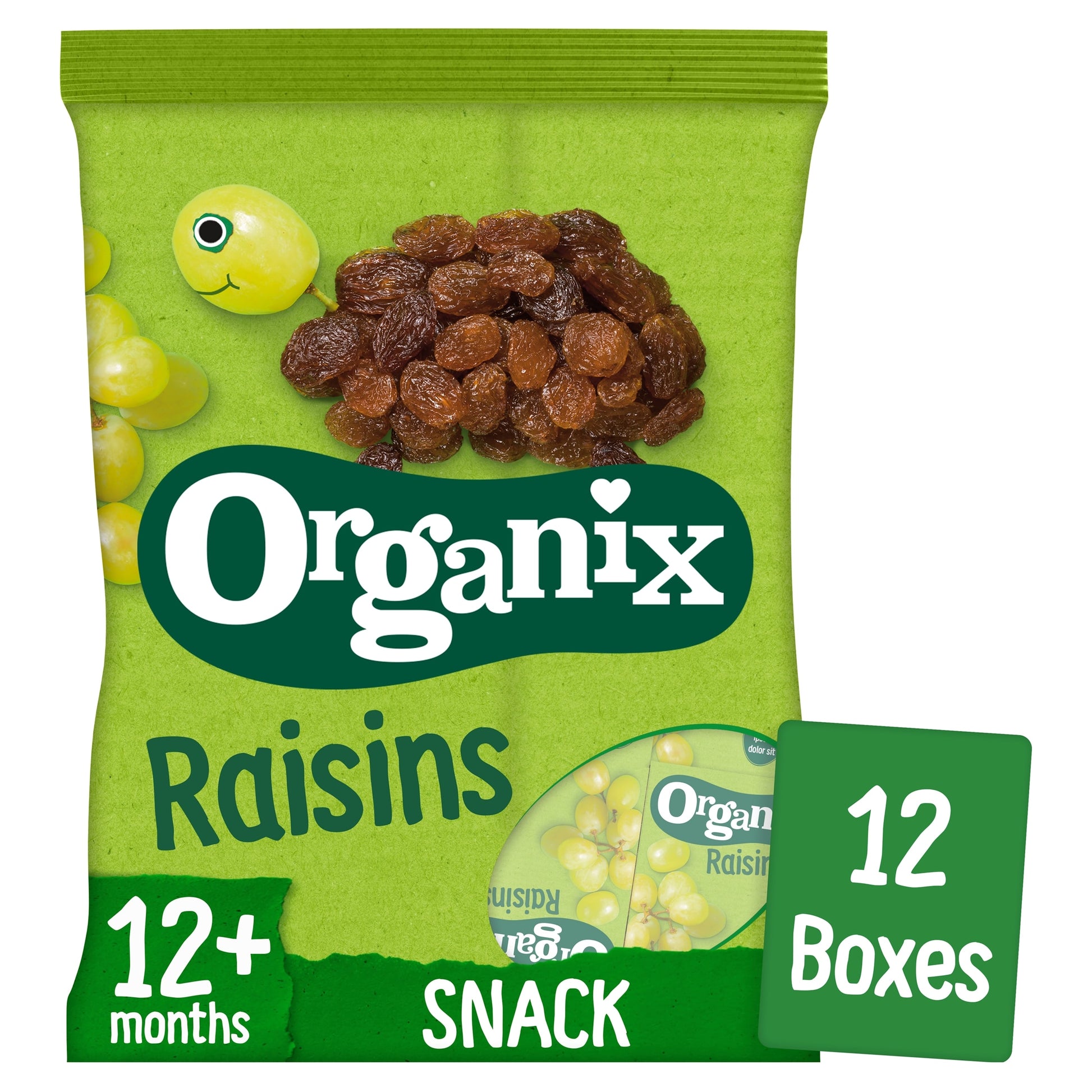 Organix Raisins 12 X 14G — image 1