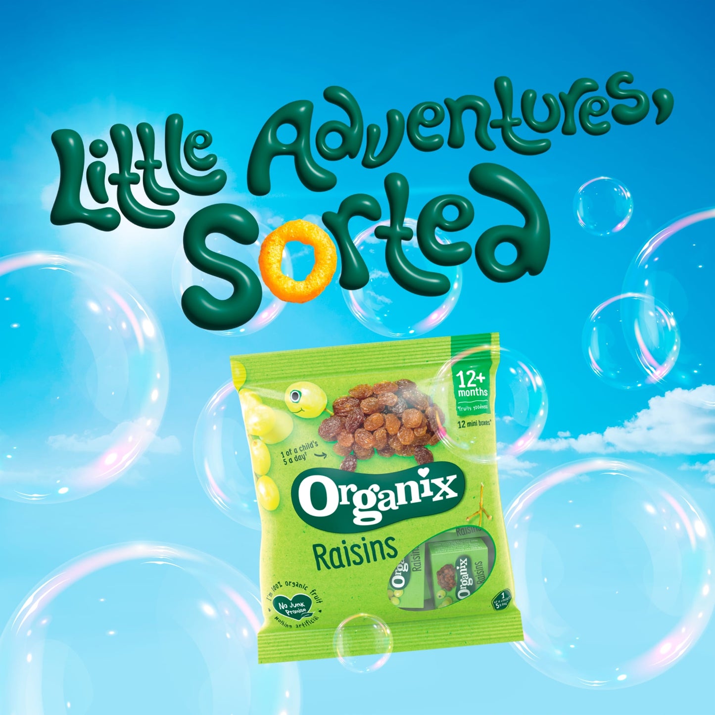 Organix Raisins 12 X 14G — image 3