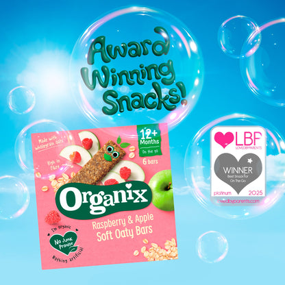 Organix Strawberry & Apple Soft Oaty Bars 6x23g — image 3
