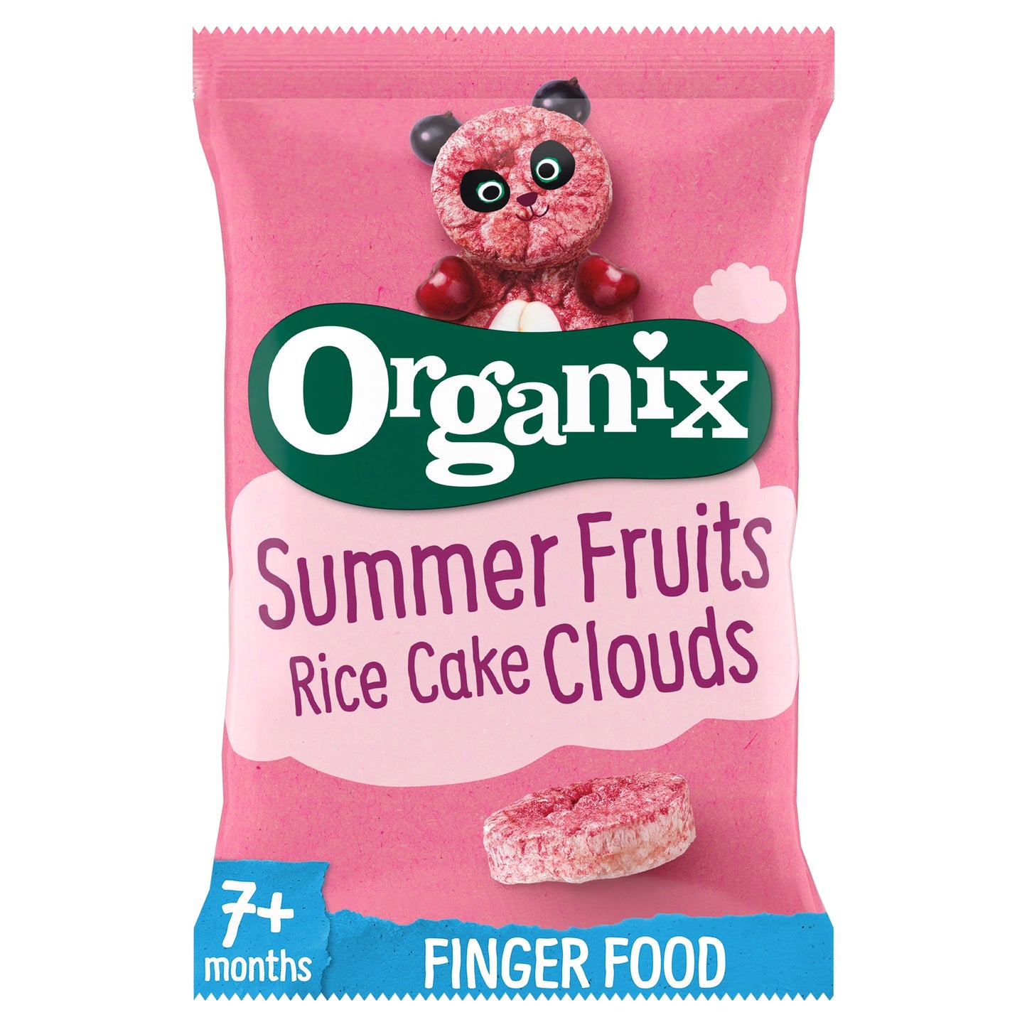 Organix Summer Fruits Rice Cake Clouds 40G — image 1