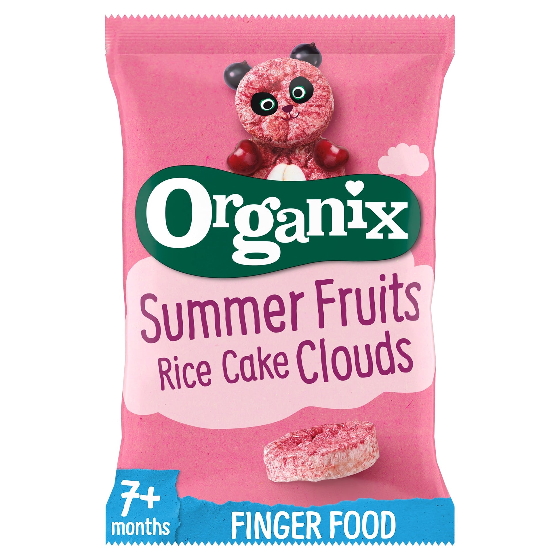 Organix Summer Fruits Rice Cake Clouds 40G — image 1
