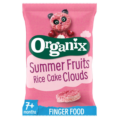 Organix Summer Fruits Rice Cake Clouds 40G — image 1