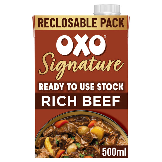 Oxo Ready To Use Stock Signature Rich Beef 500ML — image 1