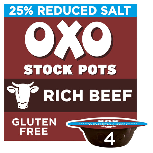 Oxo Reduced Salt Beef Stock Pots With Rosemary 4X20g — image 1