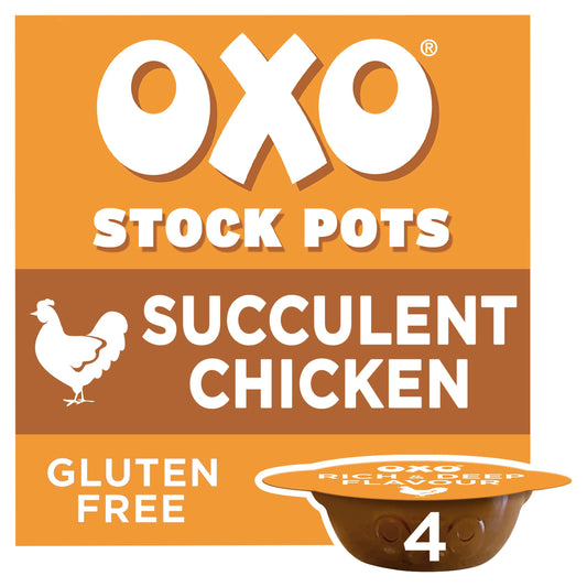 Oxo Stock Pots Succulent Chicken with Bay & Parsley 4 x 20g (80g) — image 1