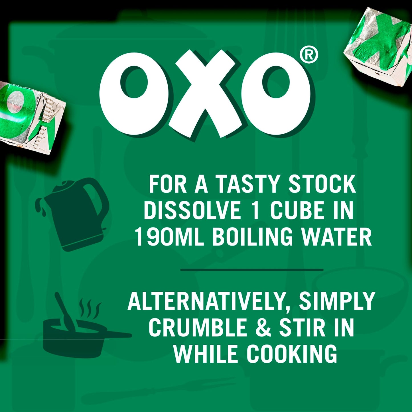 Oxo Vegetable Stock Cubes 12 Pack 71g — image 3