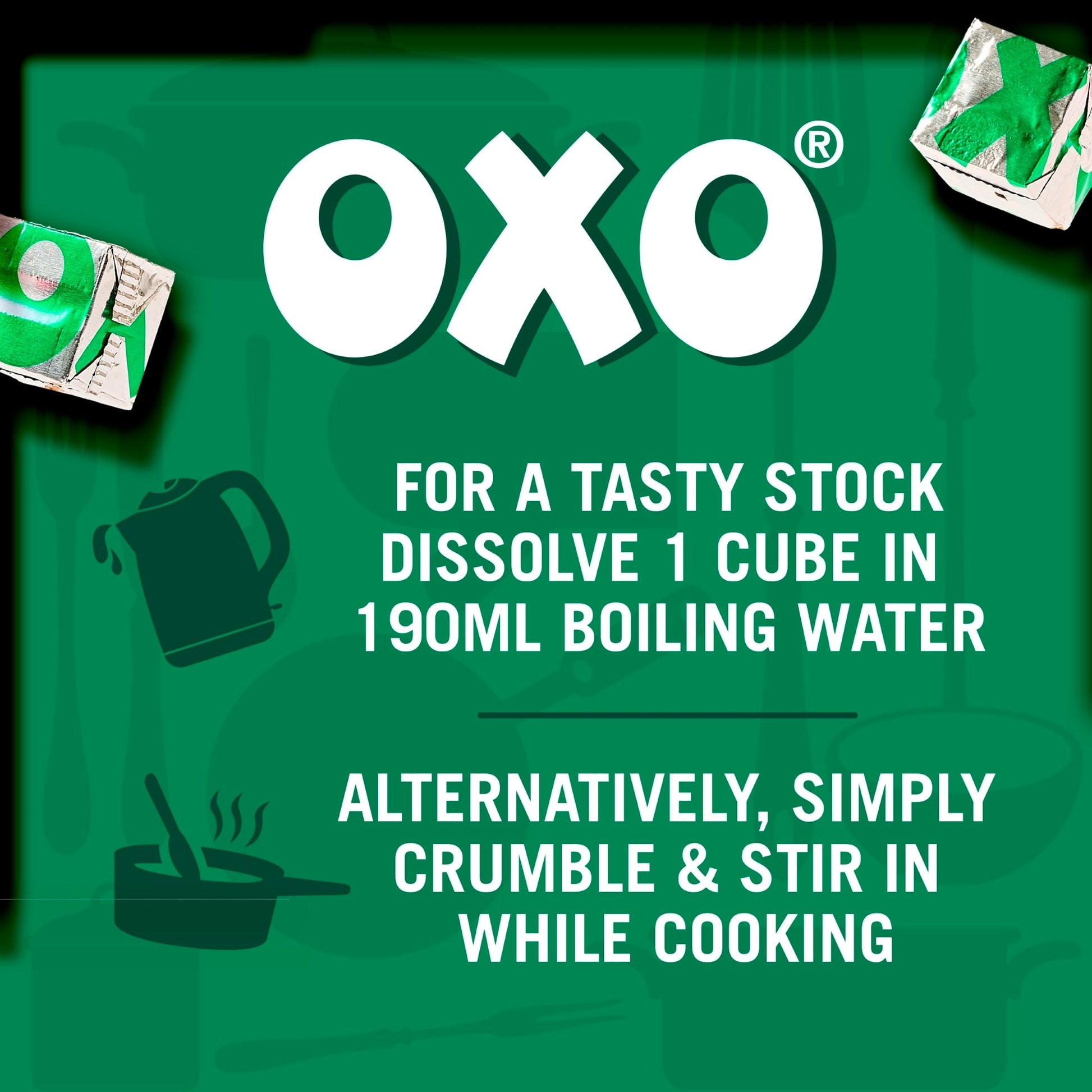 Oxo Vegetable Stock Cubes 12 Pack 71g — image 3