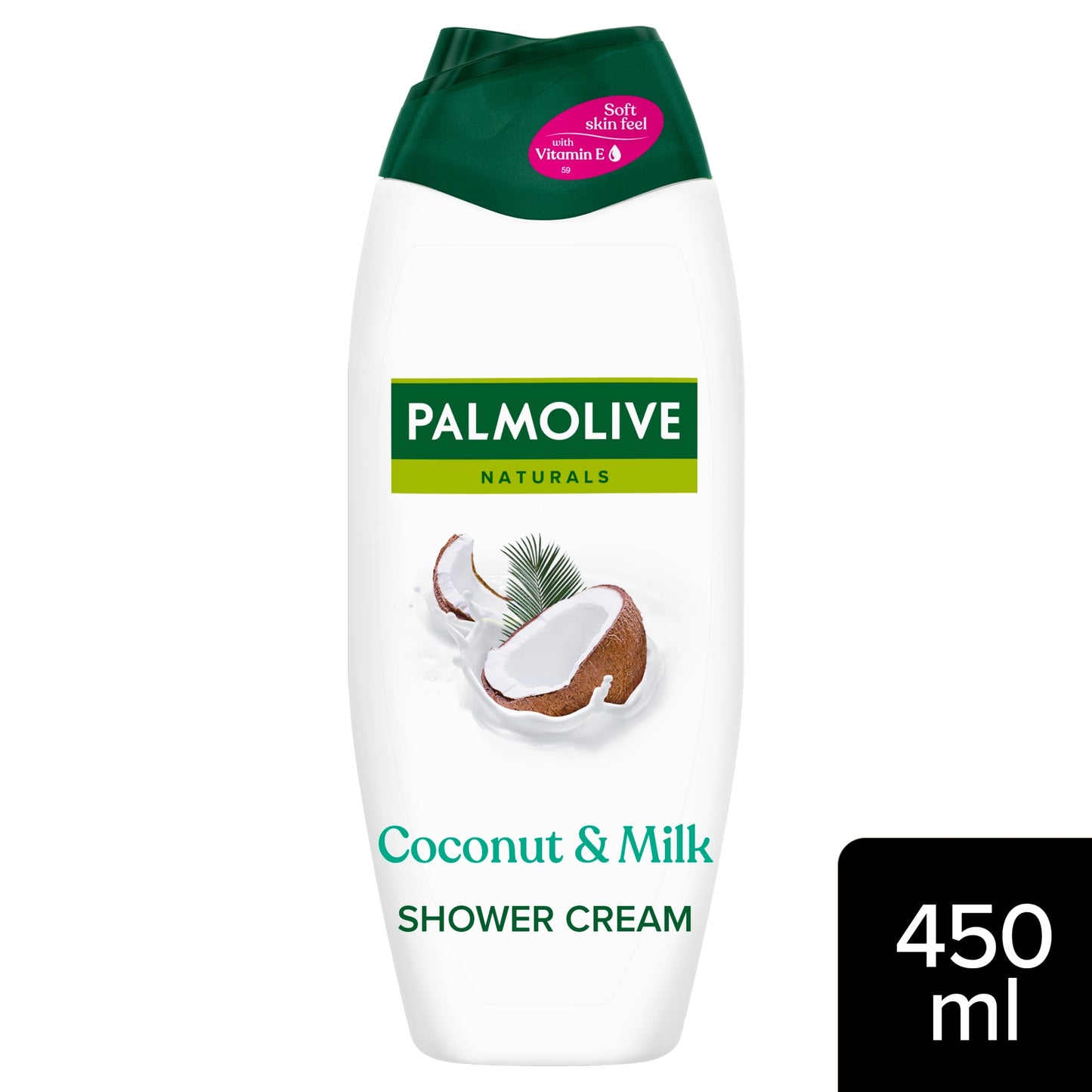 Palmolive Naturals Coconut & Milk Shower Gel Body Wash 450ml — image 1