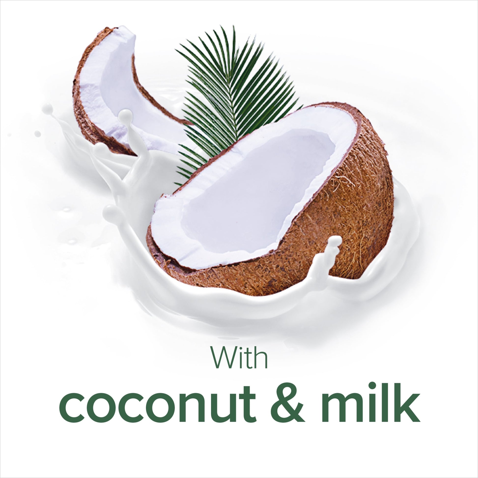 Palmolive Naturals Coconut & Milk Shower Gel Body Wash 450ml — image 2