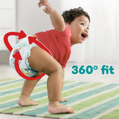 Pampers Baby-Dry Nappy Pants Size 6+ Jumbo+ Pack 52 Pack — image 4