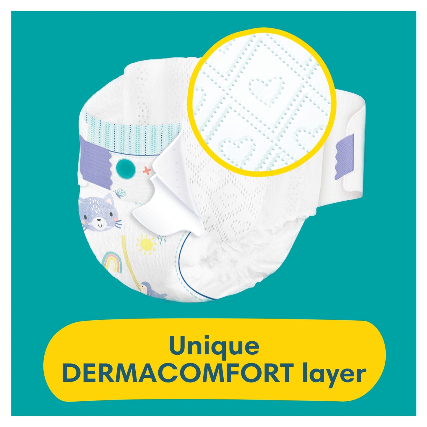 Pampers New Baby Size 0 24 Nappies — image 3