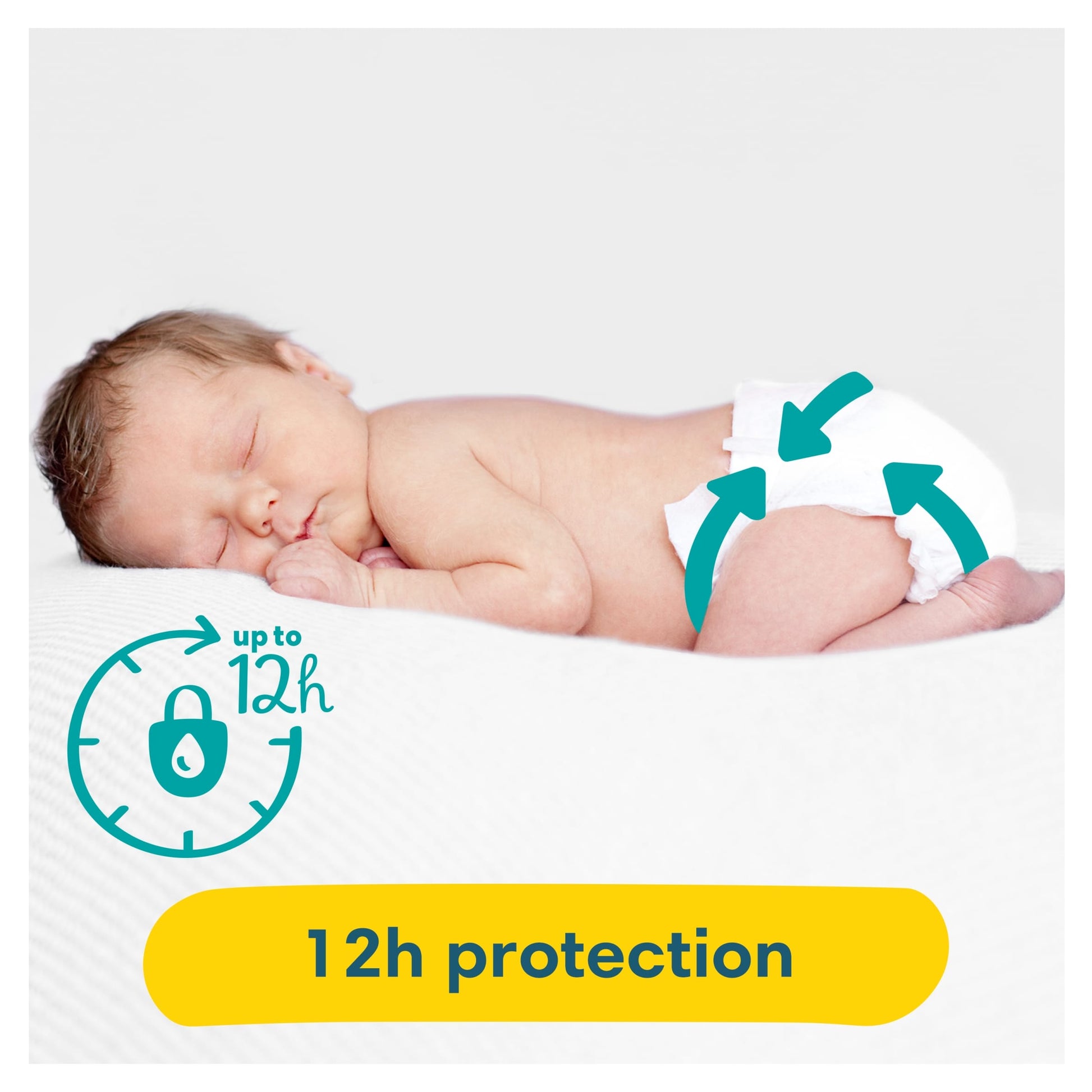 Pampers New Baby Size 0 24 Nappies — image 4