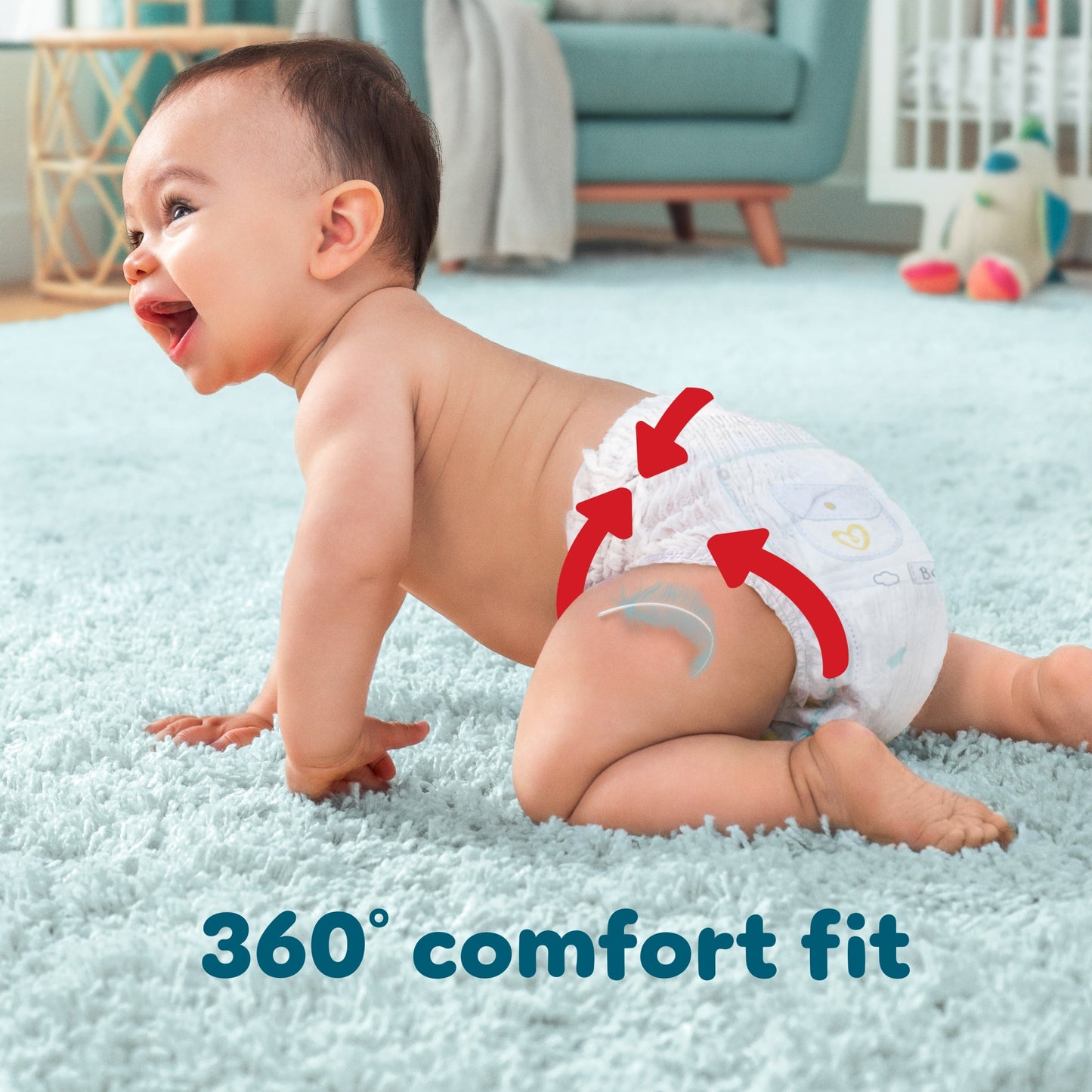 Pampers Premium Protection Nappy Pants Size 4 30 Pack — image 5