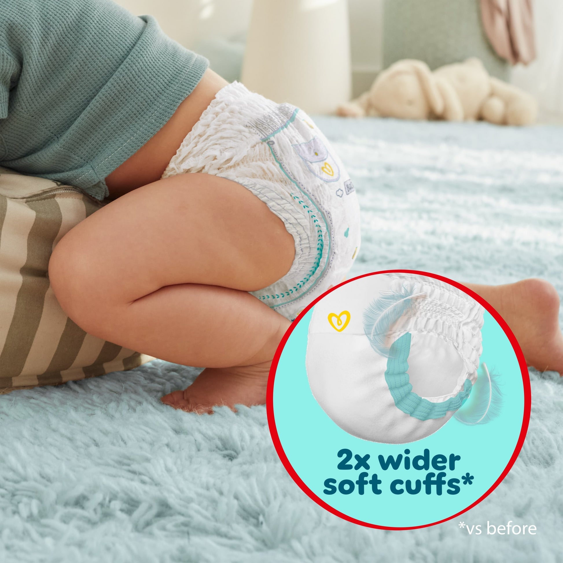 Pampers Premium Protection Nappy Pants Size 5 27 Pack — image 4