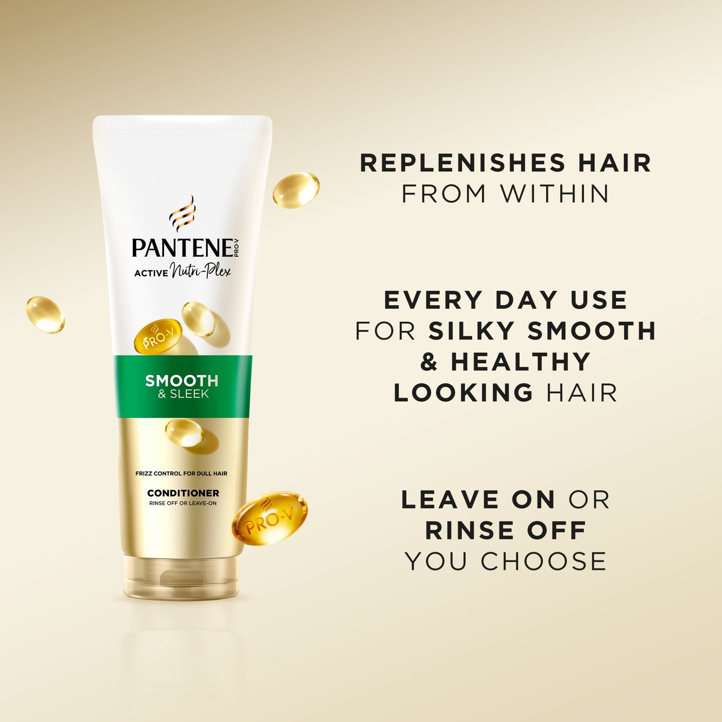 Pantene Active Nurti-plex Smooth & Sleek Conditioner 500ML — image 3