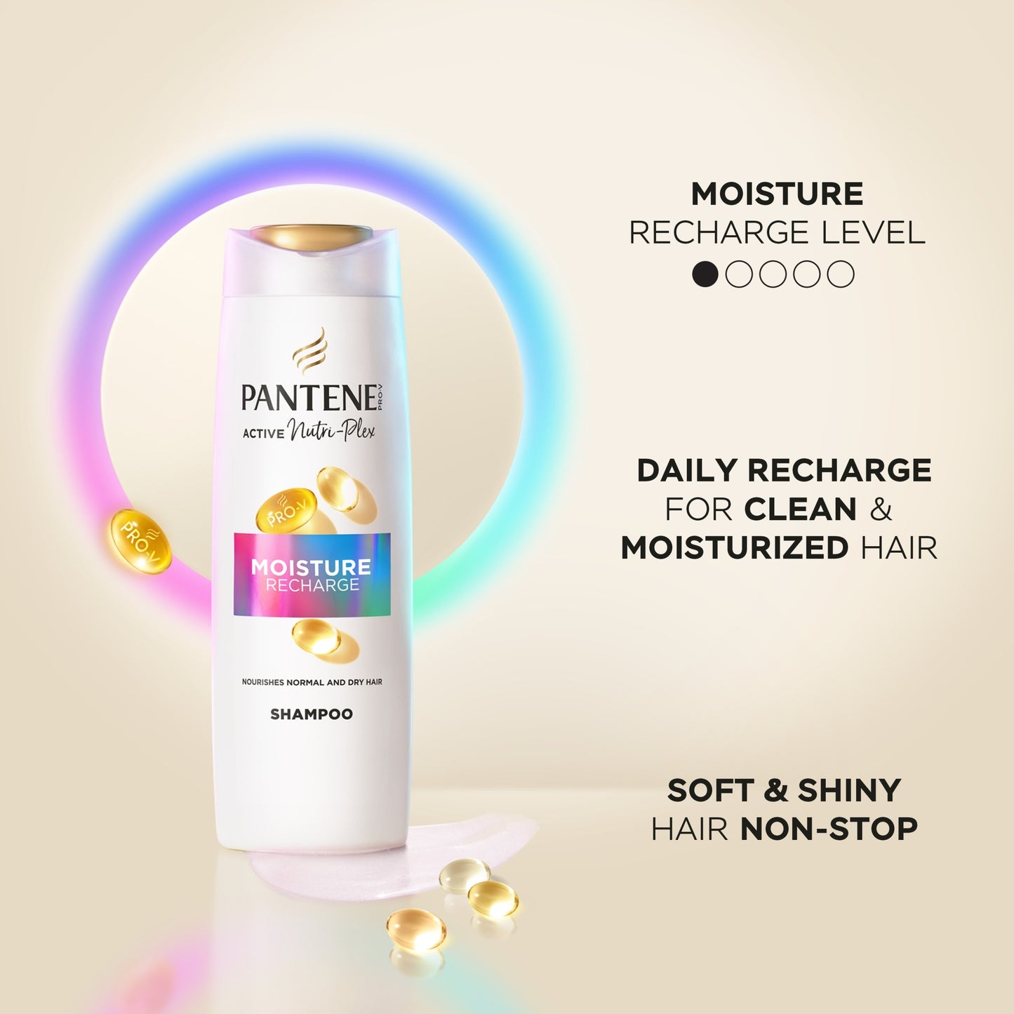Pantene Active Nutri-Plex Moisture Recharge Shampoo 500ml — image 4