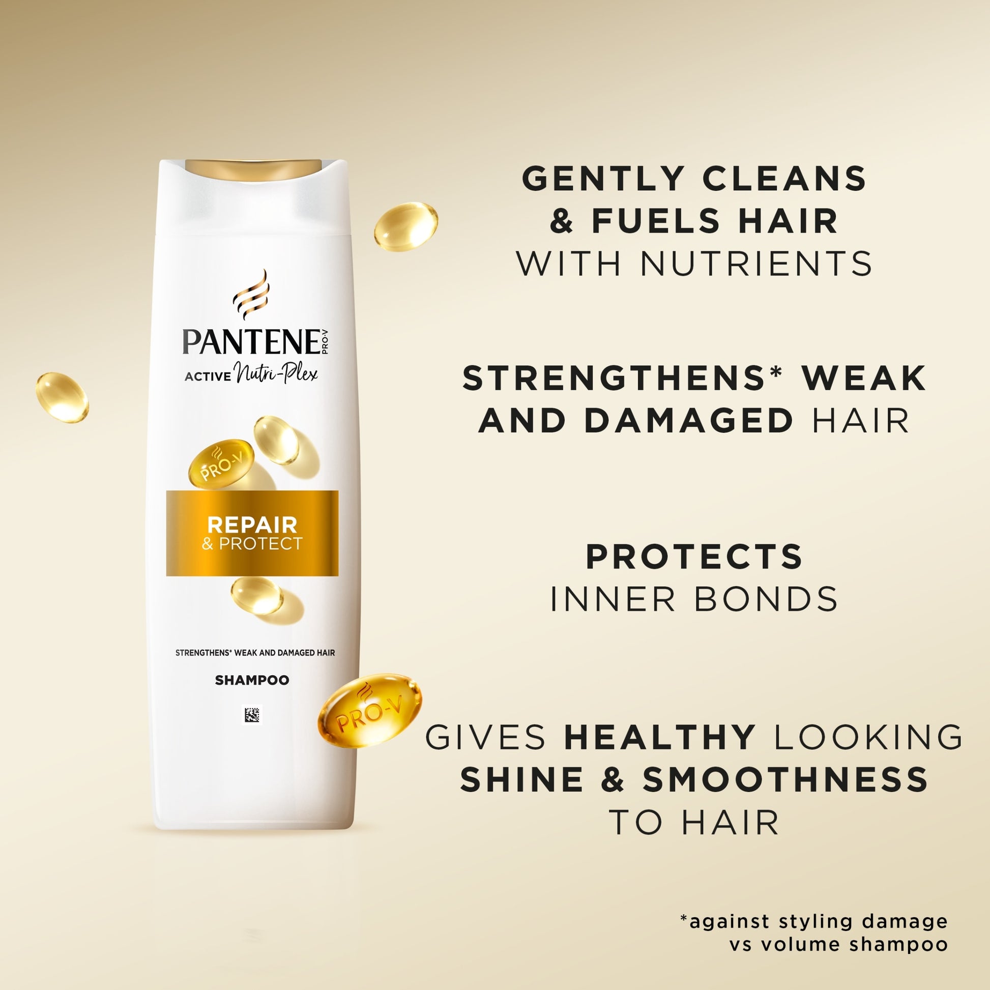 Pantene Active Nutri Plex Repair & Protect Shampoo 750ml — image 3