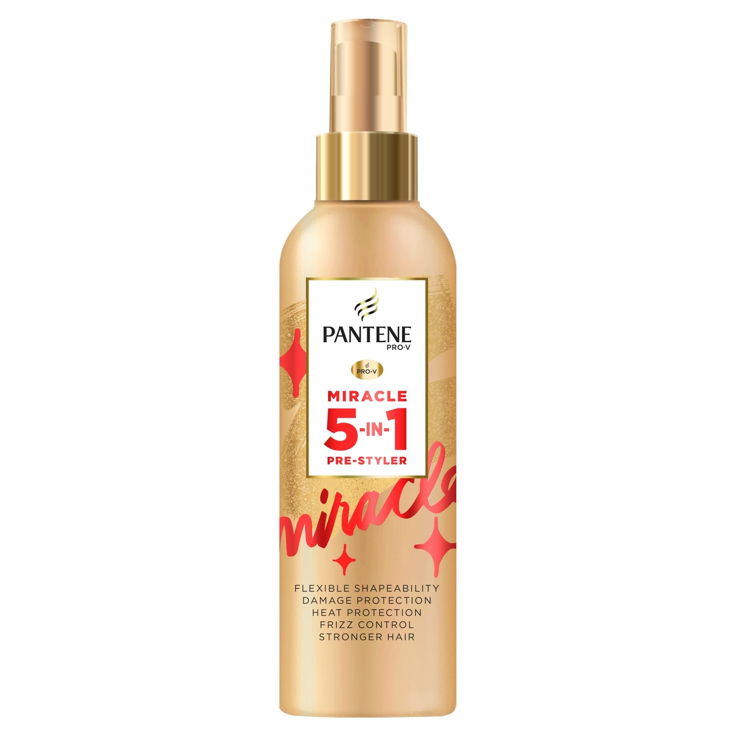 Pantene Miracle 5 In 1 Hair Pre-Styler Hairspray 200Ml — image 1