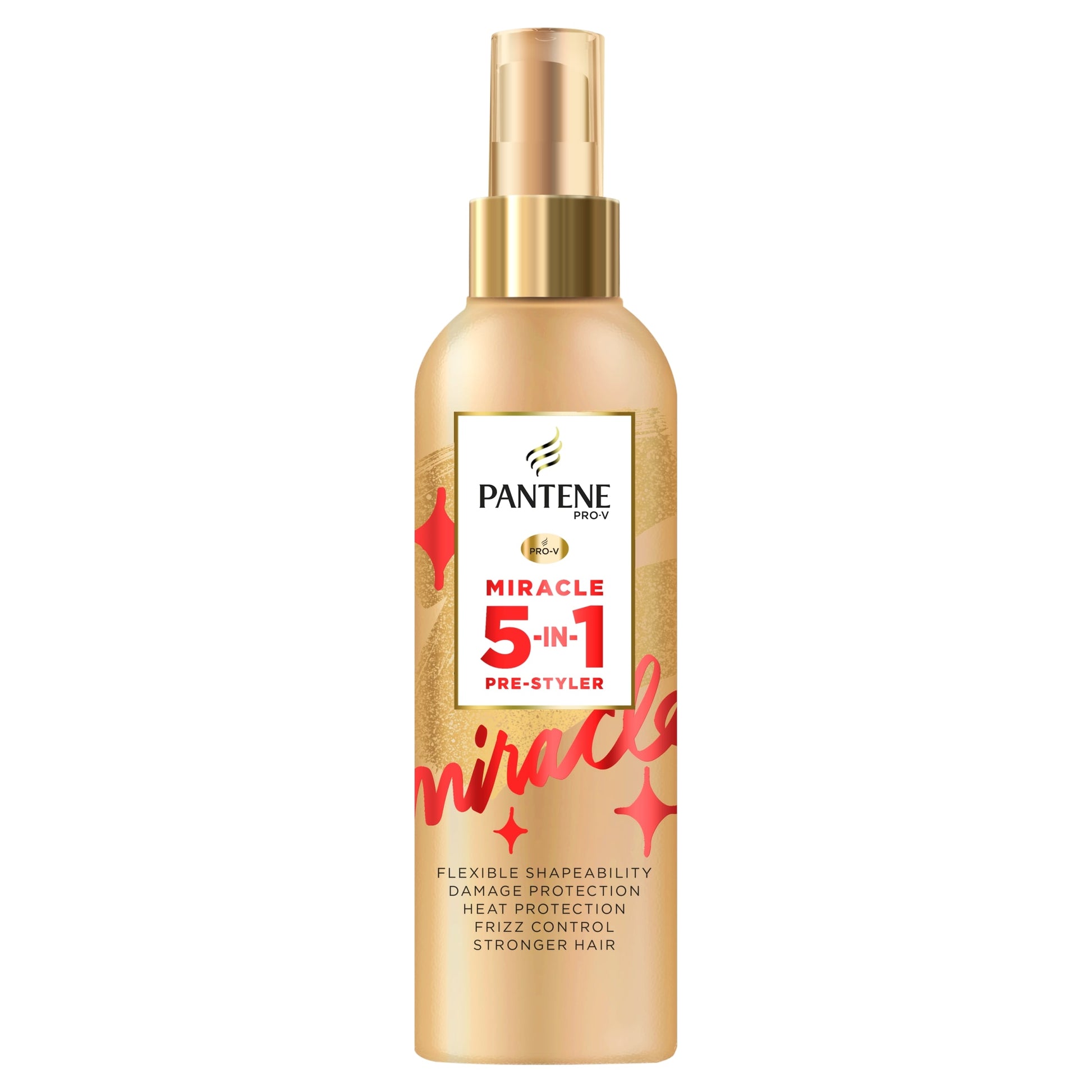 Pantene Miracle 5 In 1 Hair Pre-Styler Hairspray 200Ml — image 1