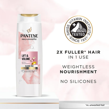 Pantene Pro-V Miracle Lift 'N' Volume Shampoo 400Ml — image 3