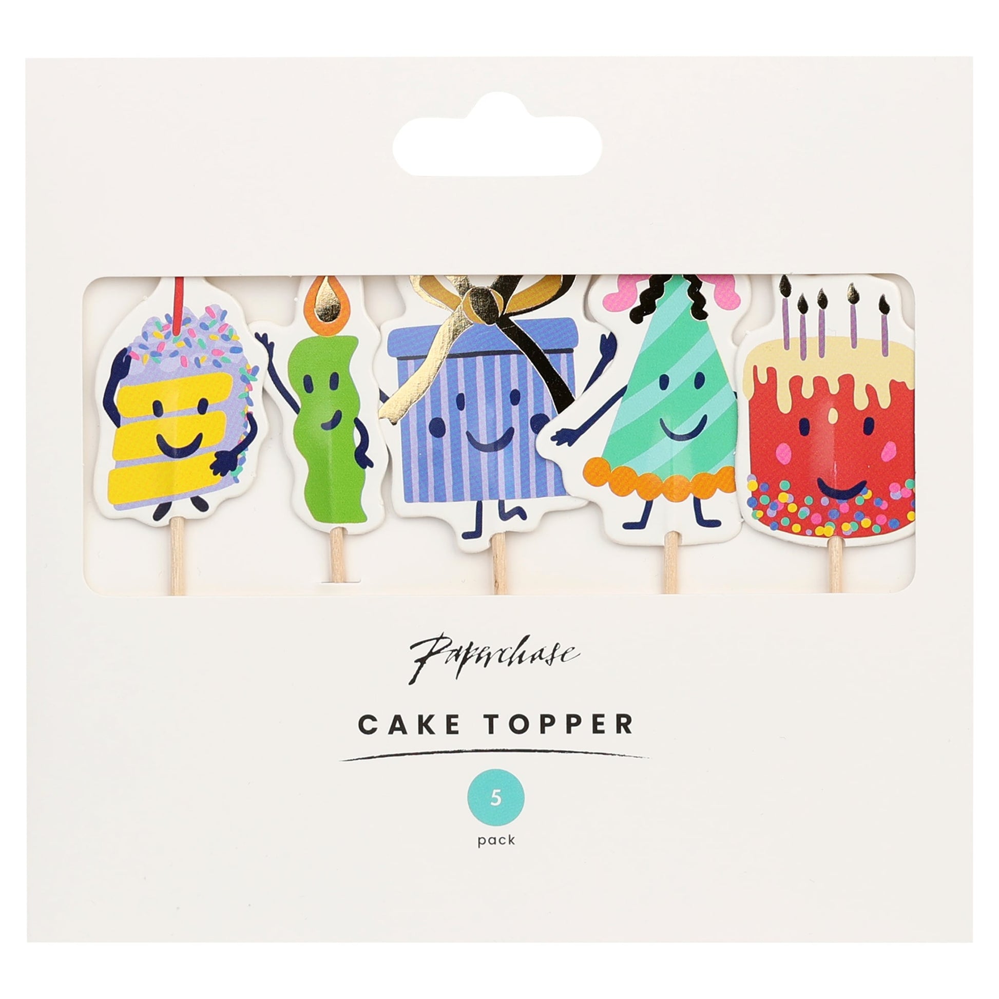 Paperchase cake Toppers Rainbow — image 1