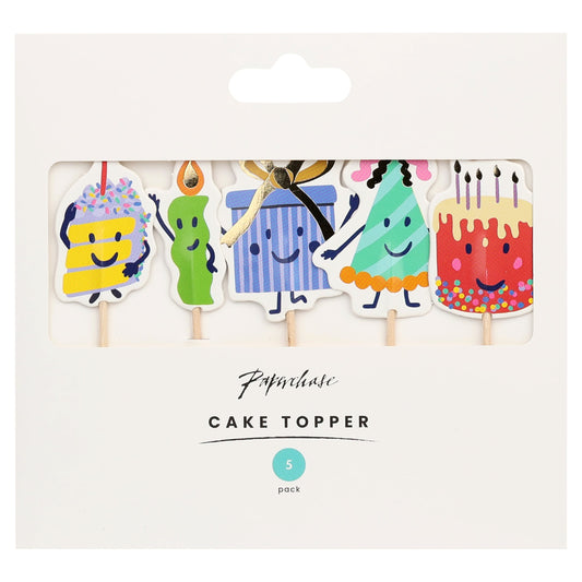 Paperchase cake Toppers Rainbow — image 1