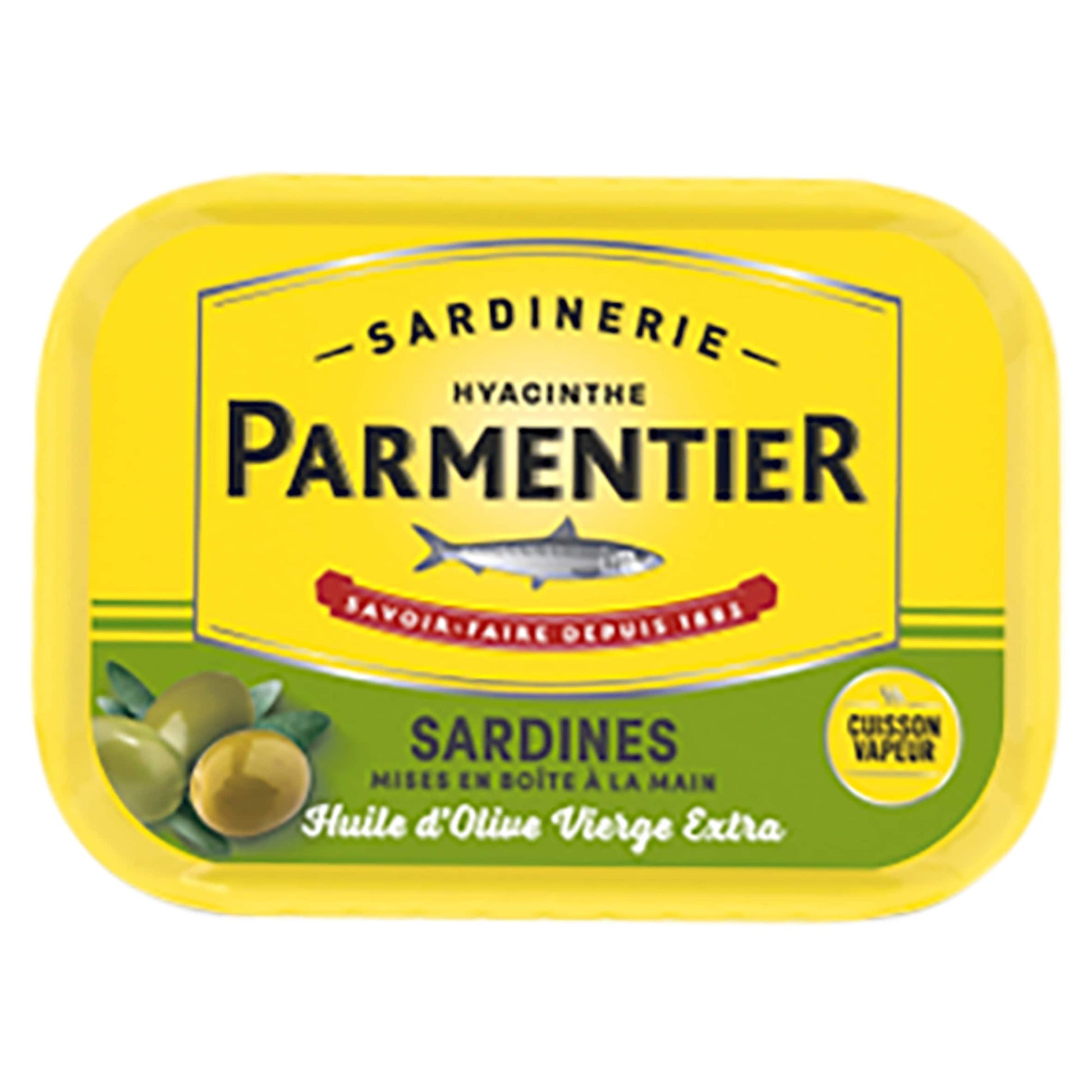Parmentier Sardines in Extra Virgin Olive Oil 135g — image 1