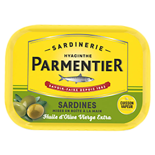 Parmentier Sardines in Extra Virgin Olive Oil 135g — image 1