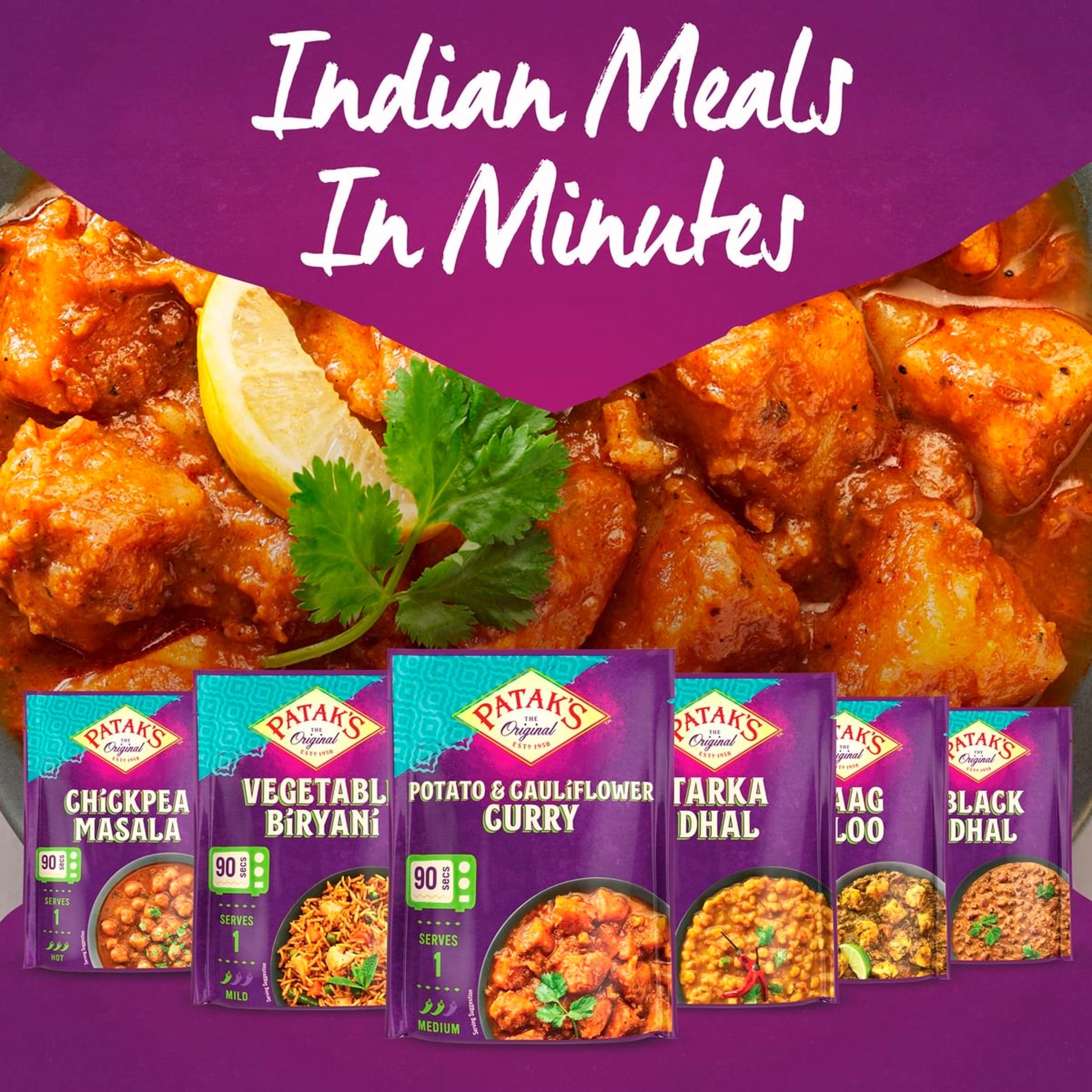 Patak's Chickpea Masala 270g — image 3