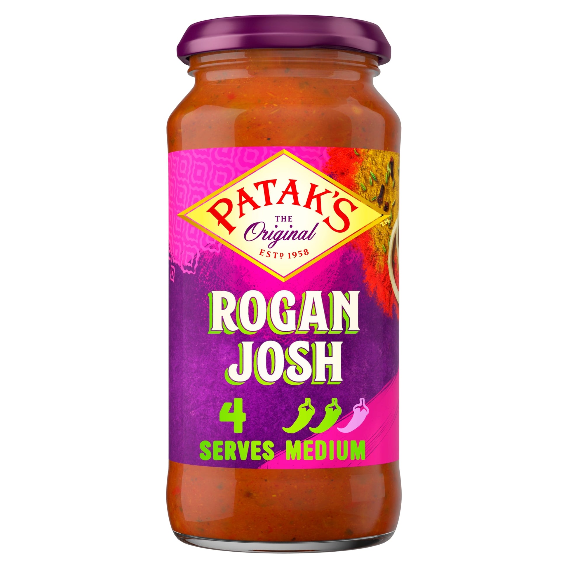 Patak's Rogan Josh Cooking Sauce - Medium 450g — image 1