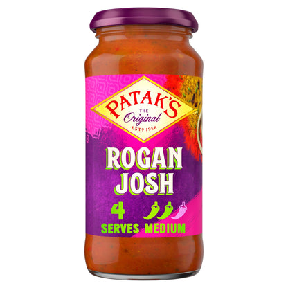 Patak's Rogan Josh Cooking Sauce - Medium 450g — image 1