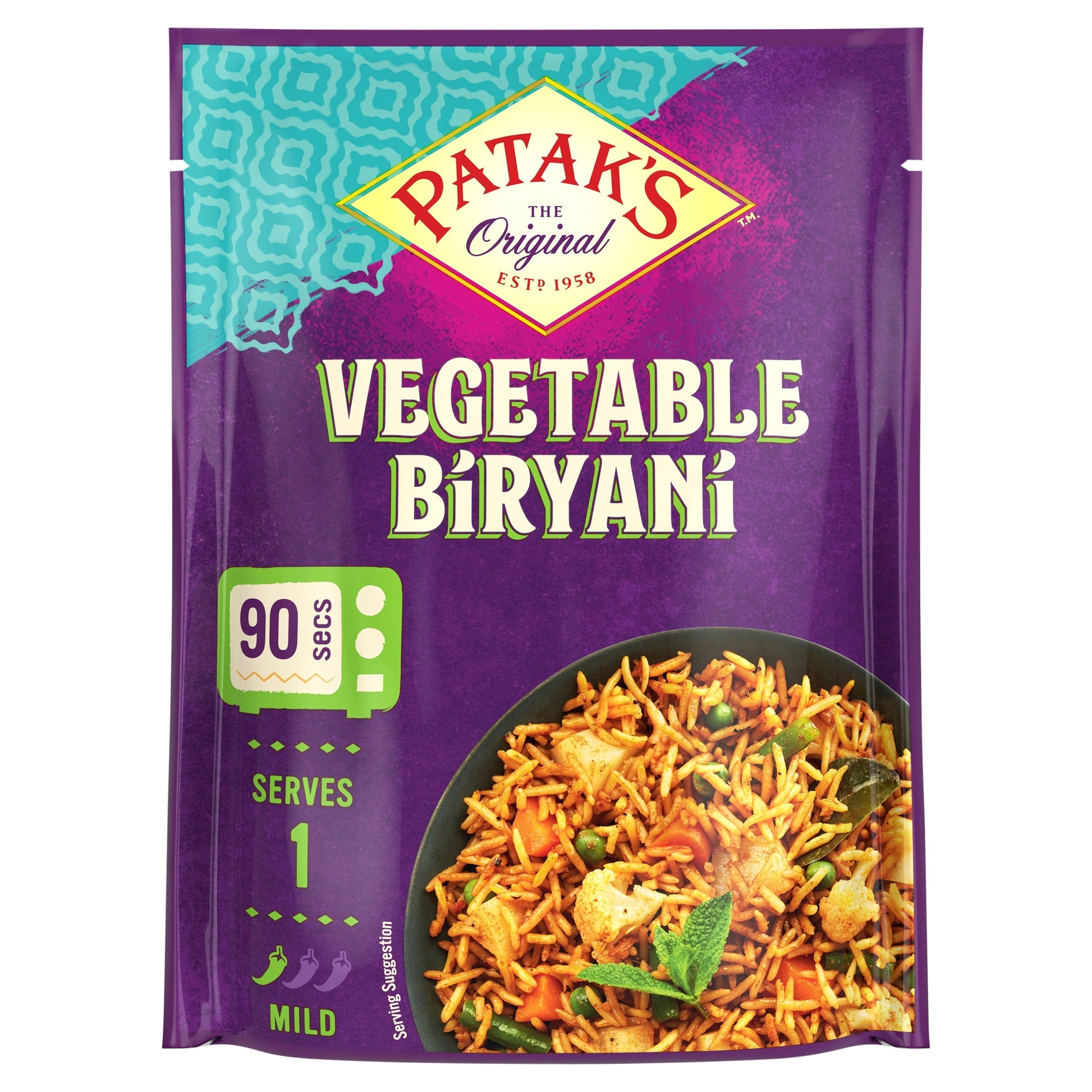 Patak's Vegetable Biryani 270g — image 1