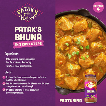 Pataks Bhuna Cooking Sauce 450G — image 2