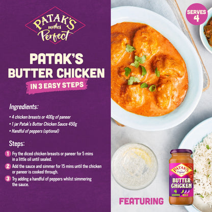Pataks Butter Chicken Cooking Sauce 450G — image 2
