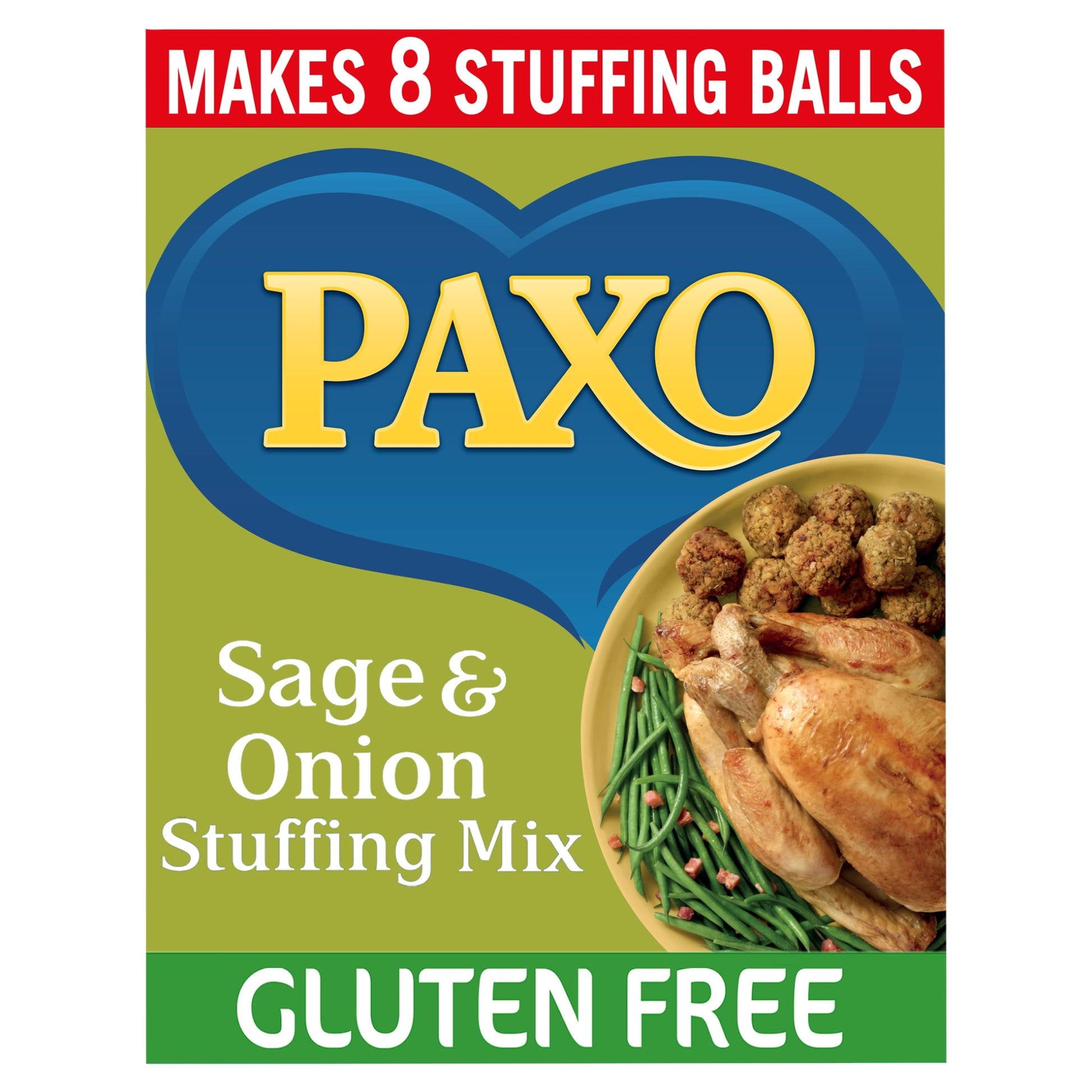 Paxo Gluten Free Stuffing Mix - Sage & Onion 150g — image 1