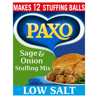Paxo Low Salt Sage & Onion Stuffing Mix 170G — image 1