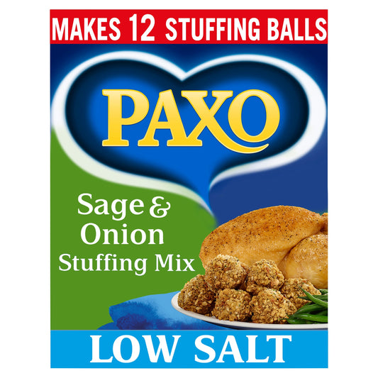Paxo Low Salt Sage & Onion Stuffing Mix 170G — image 1