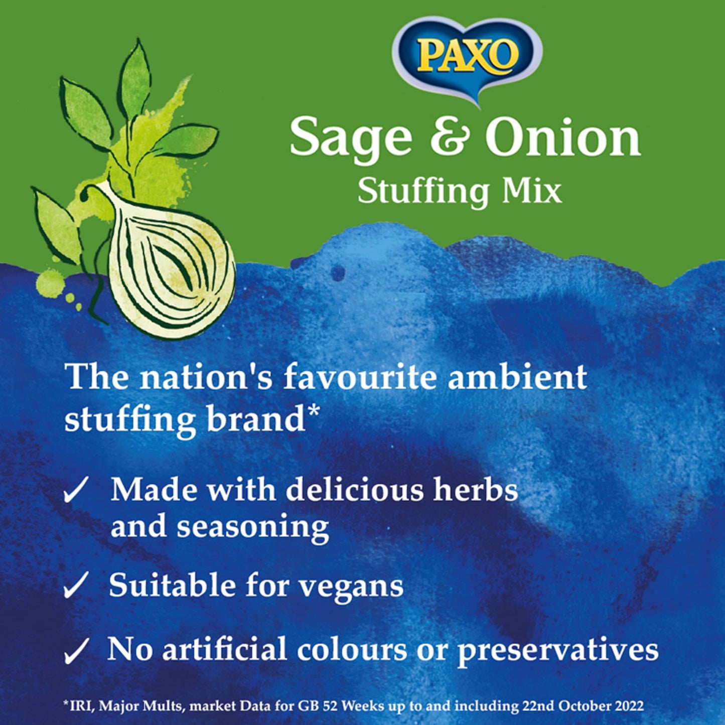 Paxo Sage & Onion Stuffing Mix 340G — image 3