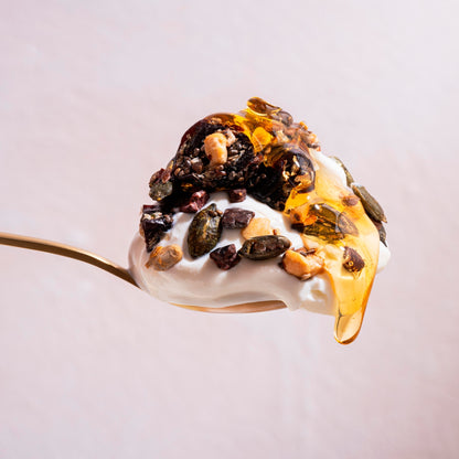 Peachie - Hazelnut, Cacao & Cherry Toppings for Menopause 200g — image 2