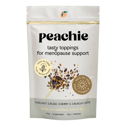 Peachie - Hazelnut, Cacao & Cherry Toppings for Menopause 200g — image 5