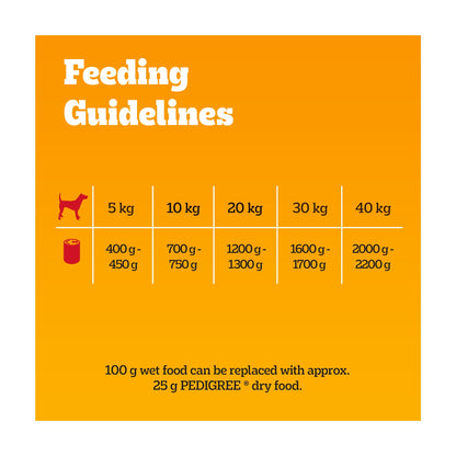 Pedigree Adult Wet Dog Food Tins Mixed in Jelly 6 x 385g — image 5