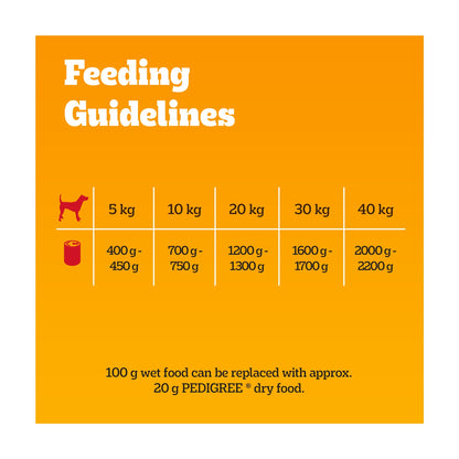 Pedigree Adult Wet Dog Food Tins Mixed in Jelly 6 x 400g — image 5