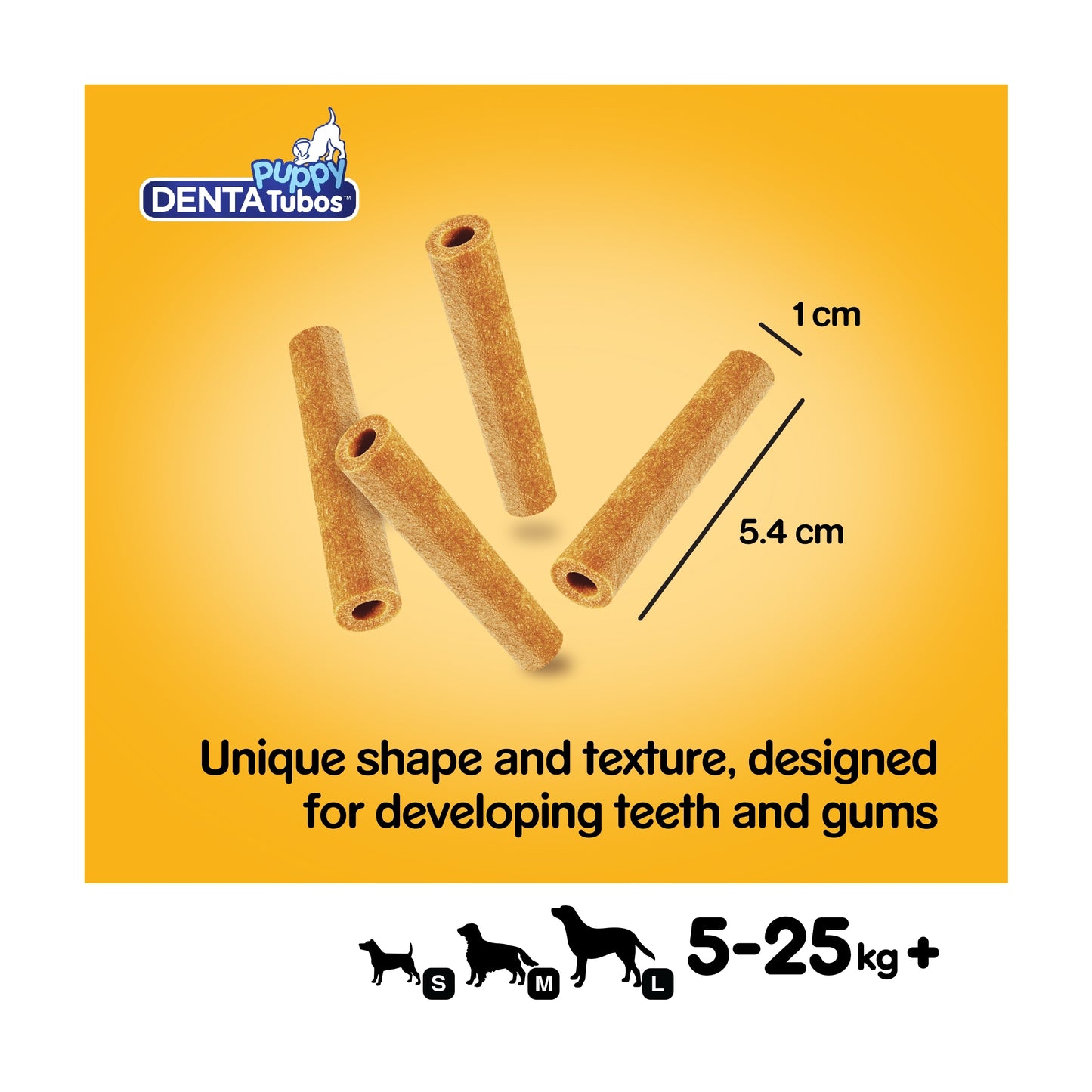 Pedigree Denta Tubo Puppy Dog Treats 3 Dental Sticks — image 3