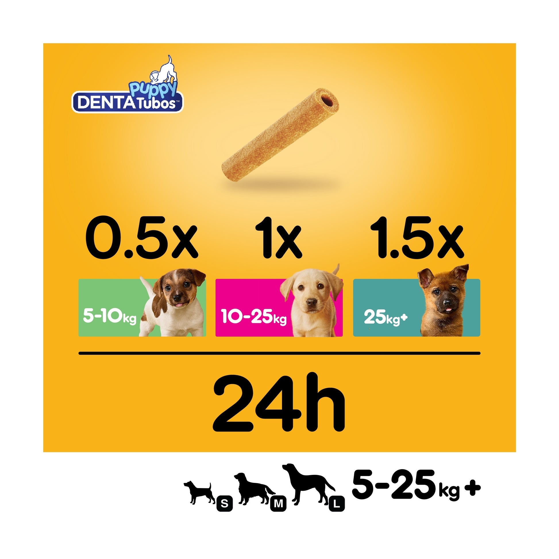 Pedigree Denta Tubo Puppy Dog Treats 3 Dental Sticks — image 5